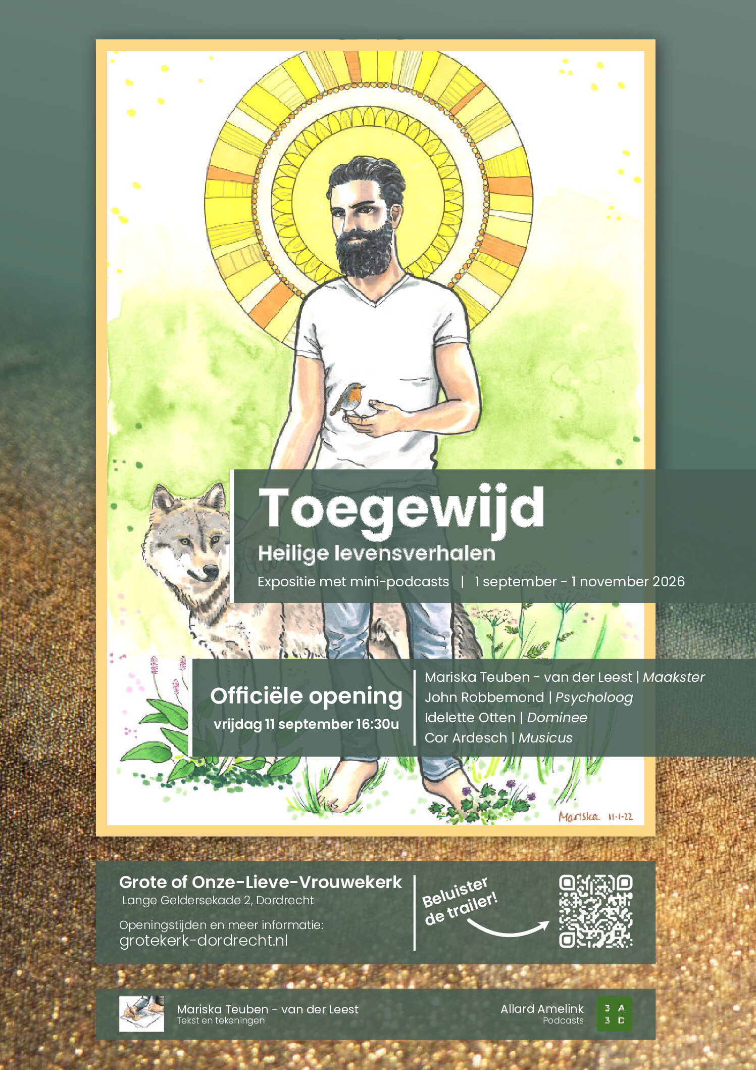 Expositie over heilige levensverhalen