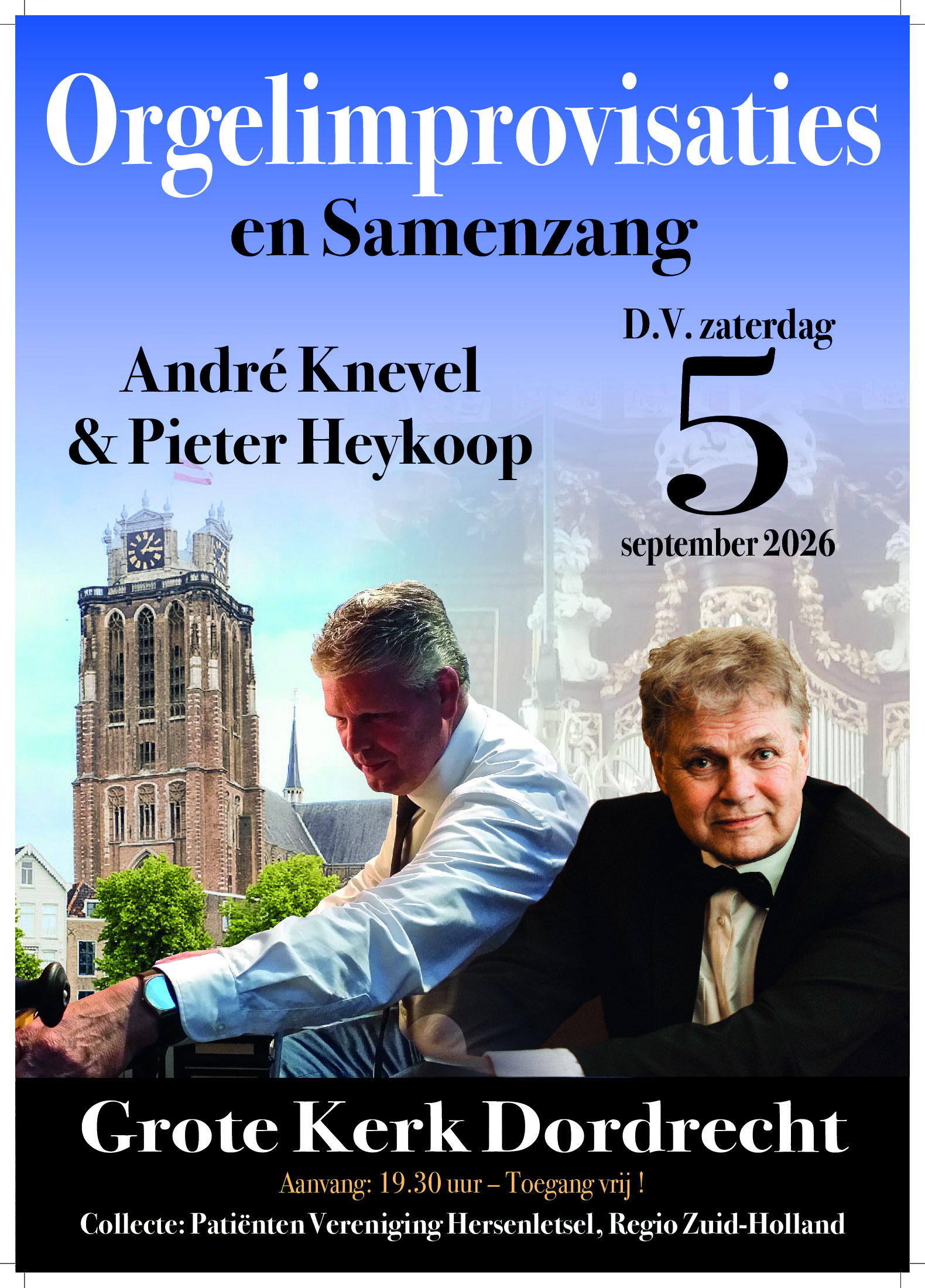 Orgelimprovisaties en samenzang