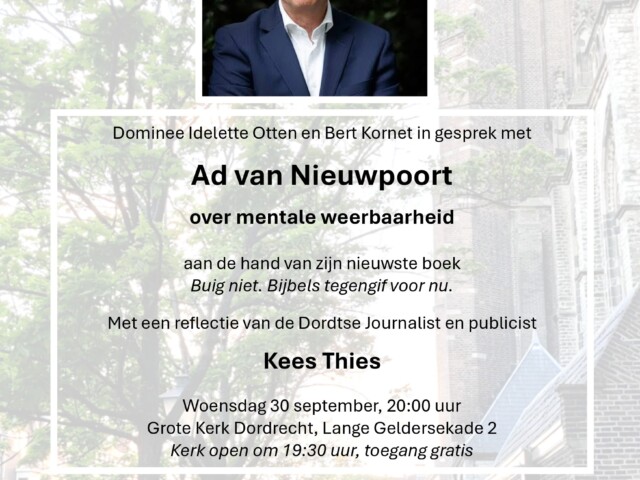 Buig niet – in gesprek over hoop en moed in een gespannen tijd